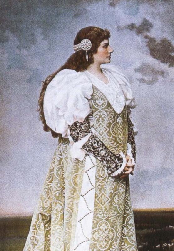 giuseppe verdi the french dramatic soprano rose caron as desdemona in verdi s otello Spain oil painting art